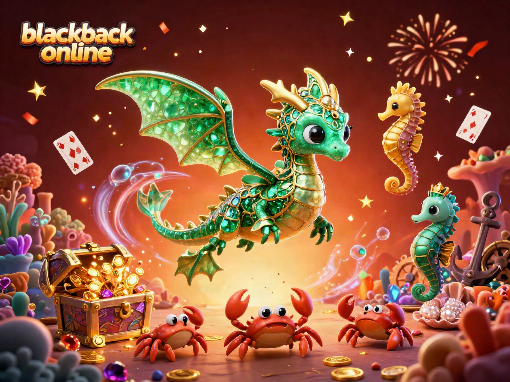 Juega blackjack online en un entorno submarino lleno de tesoros y emoción.