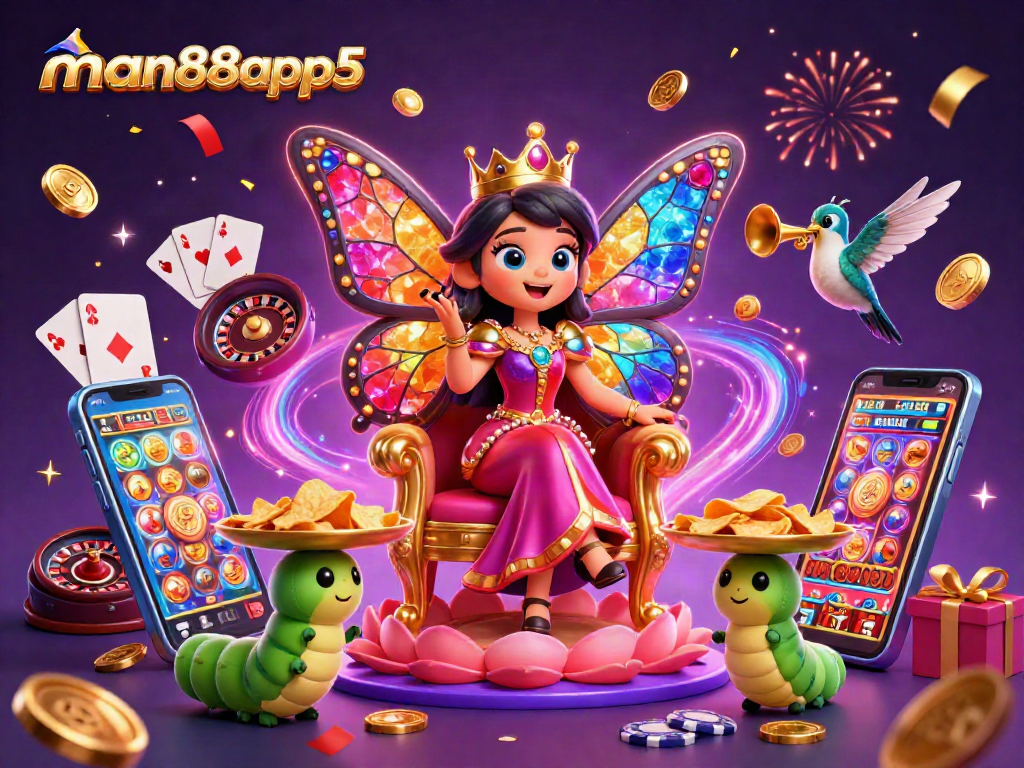 Spin to win with man88app5's vibrant slot games featuring colorful animations and explosive wins