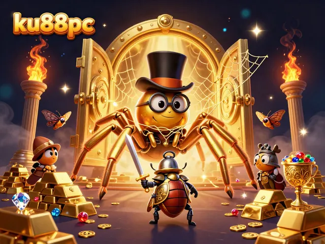 Experience thrilling gameplay at ku88pc with vibrant casino elements and dynamic characters.
