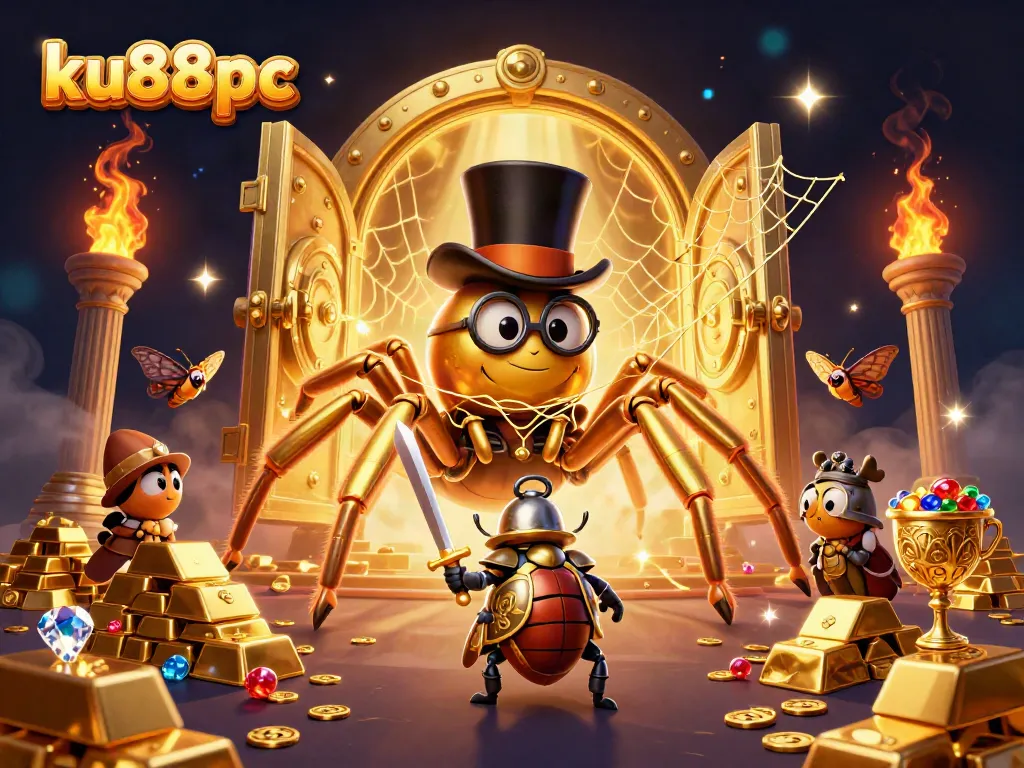 Experience thrilling gameplay at ku88pc with vibrant casino elements and dynamic characters.