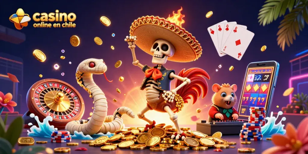 El casino online en Chile ofrece una experiencia vibrante con personajes en un mundo lleno de diversión y premios.